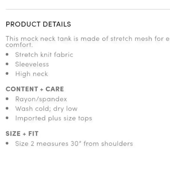 NEW Torrid Plus Sz 3X 22/24 Foxy Mesh Mock Neck Tank Top Casual Sleeveless Shirt - Picture 7 of 7